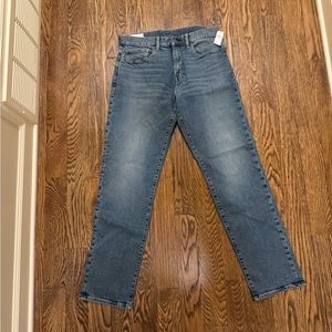 NWT Men’s Gap Straight Jeans size 33x34